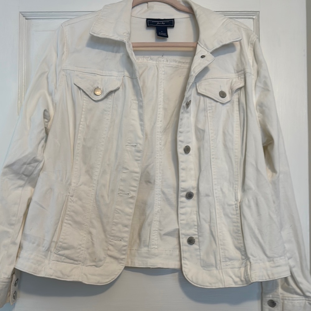 White Denim Jacket